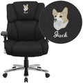Black Fabric Executive Chair L60628