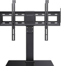 Universal Swivel TV Stand Base for 37 to 75 inch LCD LED TVs with Tempered Glass Base Z806