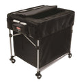 Black Vinyl Collapsible Trolley P8414