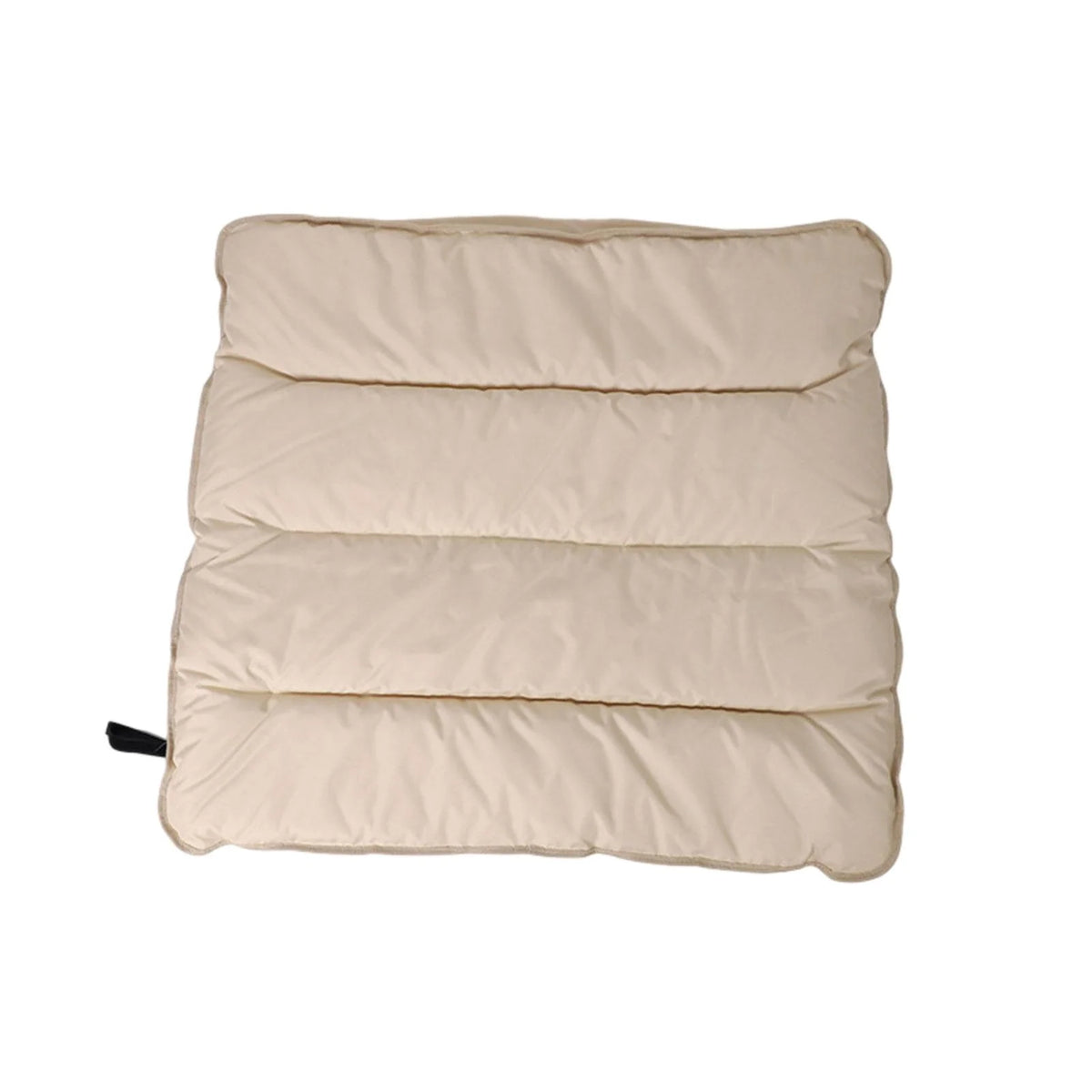 Khaki Folding Beach Lounger Cushion 103cmx91cm A68121