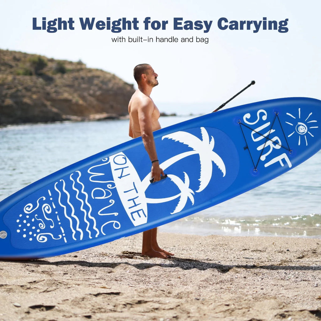 11' Inflatable Stand Up Paddle Board with Carry Bag N684