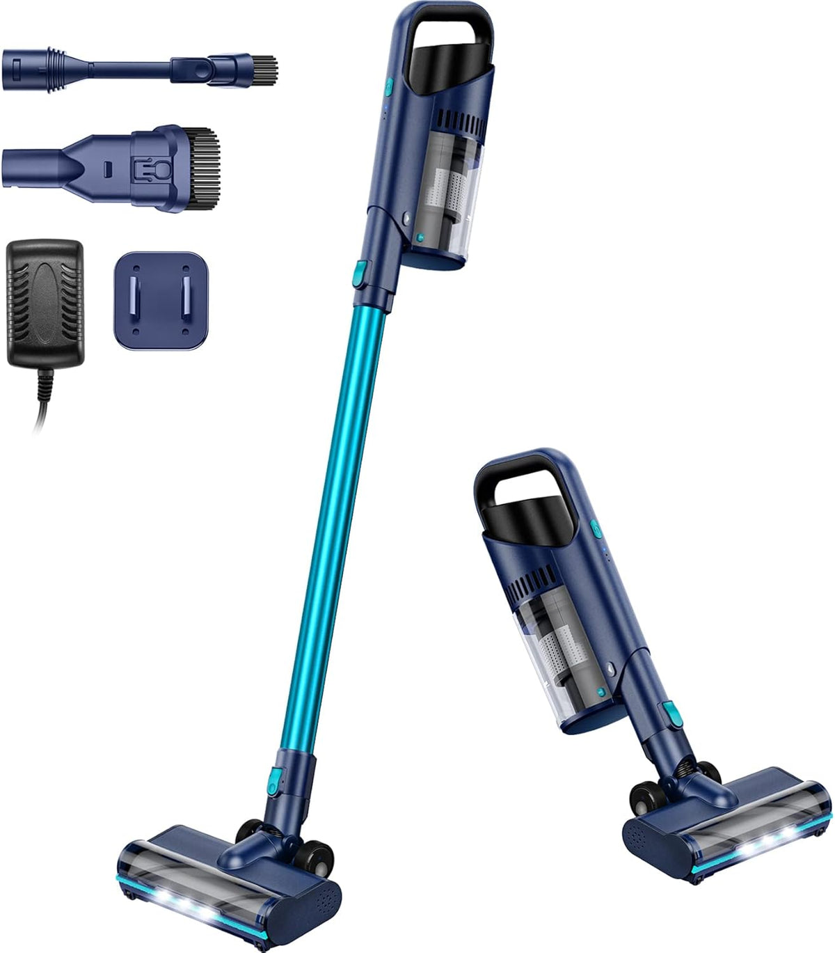 Cordless Stick Vacuum with 40Mins Runtime, 2.86lbs Lightweight B7146