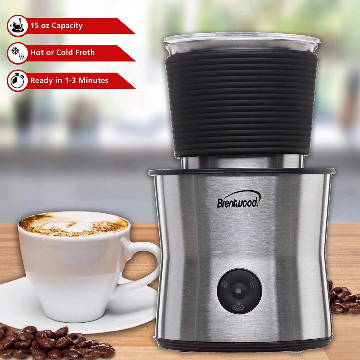 Electric Hot/Cold Milk Frother G834