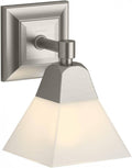 1 - Light Brushed Nickel Armed Sconce Z1776
