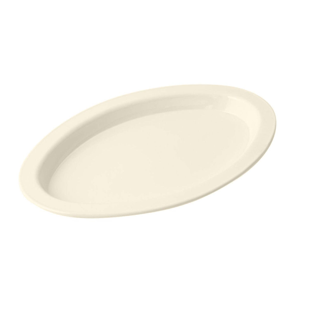 Oval Casserole Sandstone Ivory, Case of 2 Q739