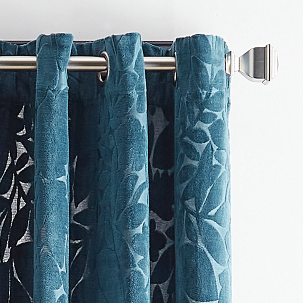 Velvet 2 Piece Light Filtering Curtain Set E34065