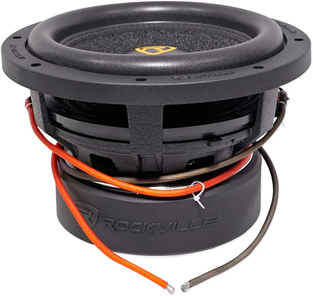 10" 6400 Watt Car Subwoofers with Sealed Sub Box Enclosure Y5823