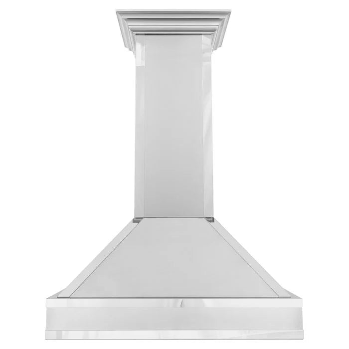 36 in. Ducted Wall Mount Range Hood in Stainless Steel P87785