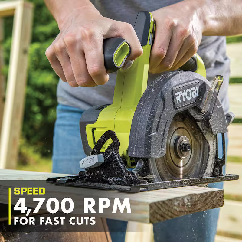18V Cordless 6-Tool Combo Kit with Battery, Charger, and Rolling Tool Box C76345