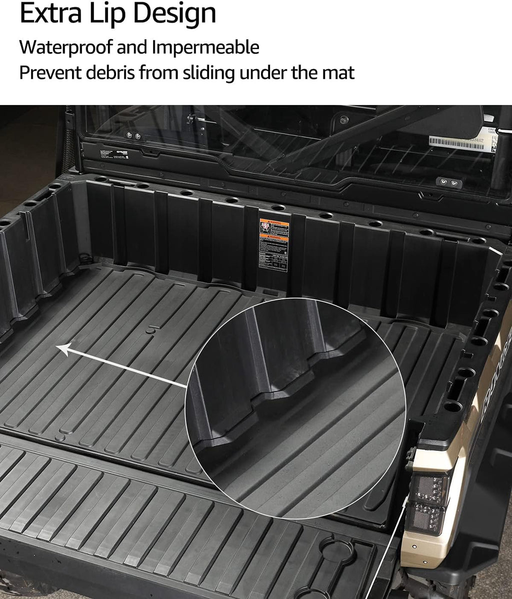 Rubber Bed Liner for Polaris Ranger XP 1000 Crew J53809