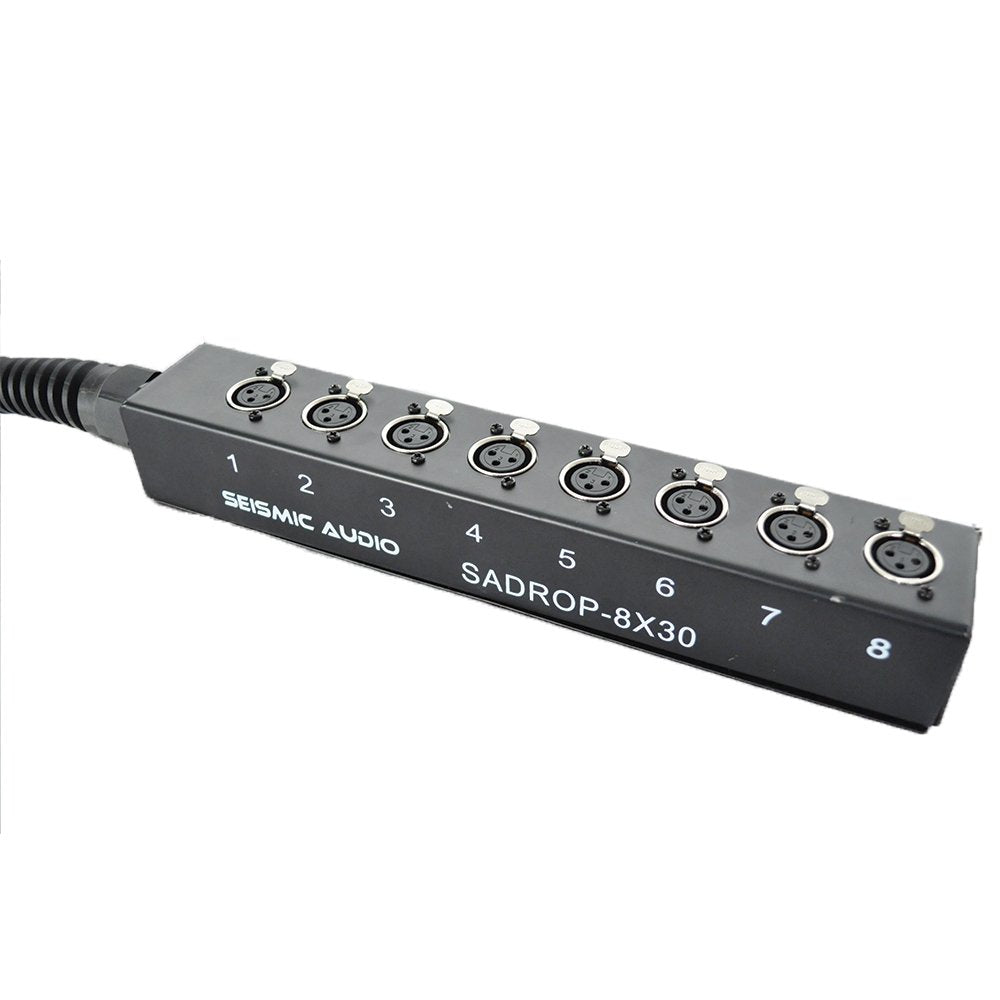 6 Channel 30-Feet Pro Audio Sub Snake Cable S3615