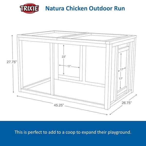 Large Metal Chicken Coop Walk-in Poultry Cage with Waterproof Cover Q366