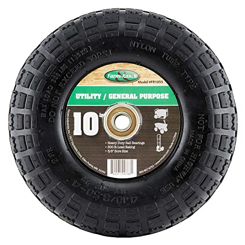 10 Inch Replacement Pneumatic Turf Tire (4 Pack) E618