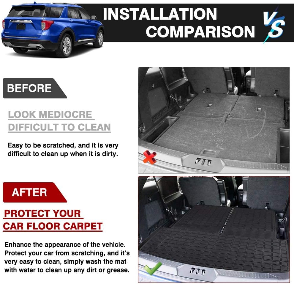 Cargo Liner Rear Trunk Mat I8257