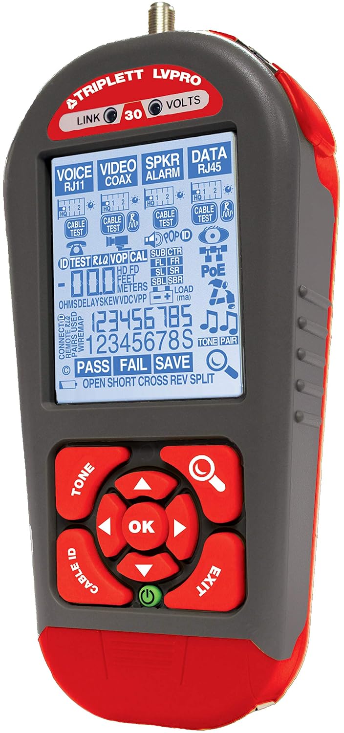 Network Cable Tester with 8 RJ45 Smart Remotes P5942