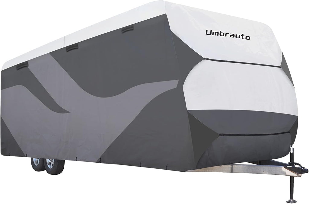 Waterproof Breathable Ripstop Travel Trailer RV Cover D47324