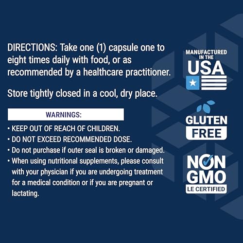 Glucosamine/Chondroitin Capsules, non-GMO, gluten-free, 100 capsules M942448