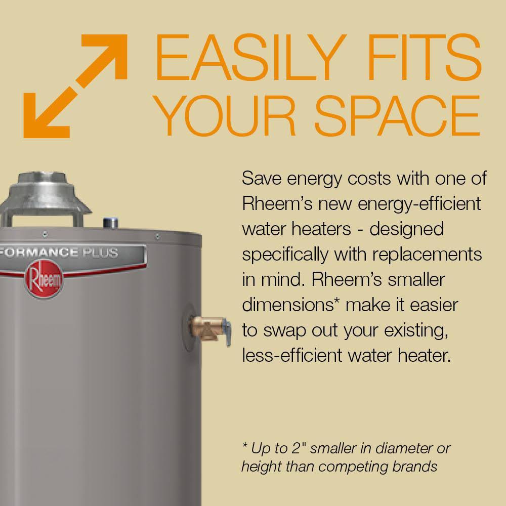 50 gal. Tall Natural Gas Tank Water Heater W9050