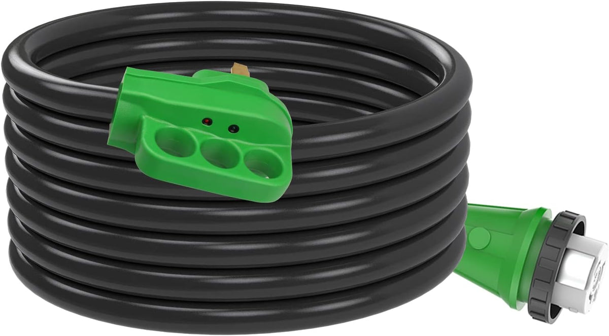 50A 25FT Detachable Power Cord with Storage Bag B7369