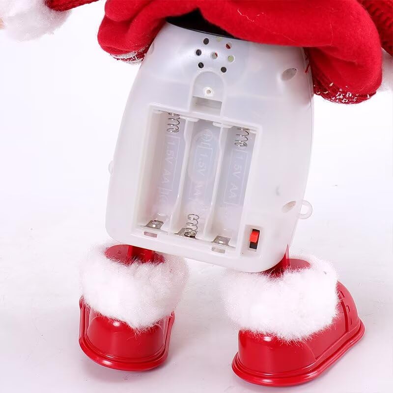Red & White Singing & Dancing Santa Claus L50006