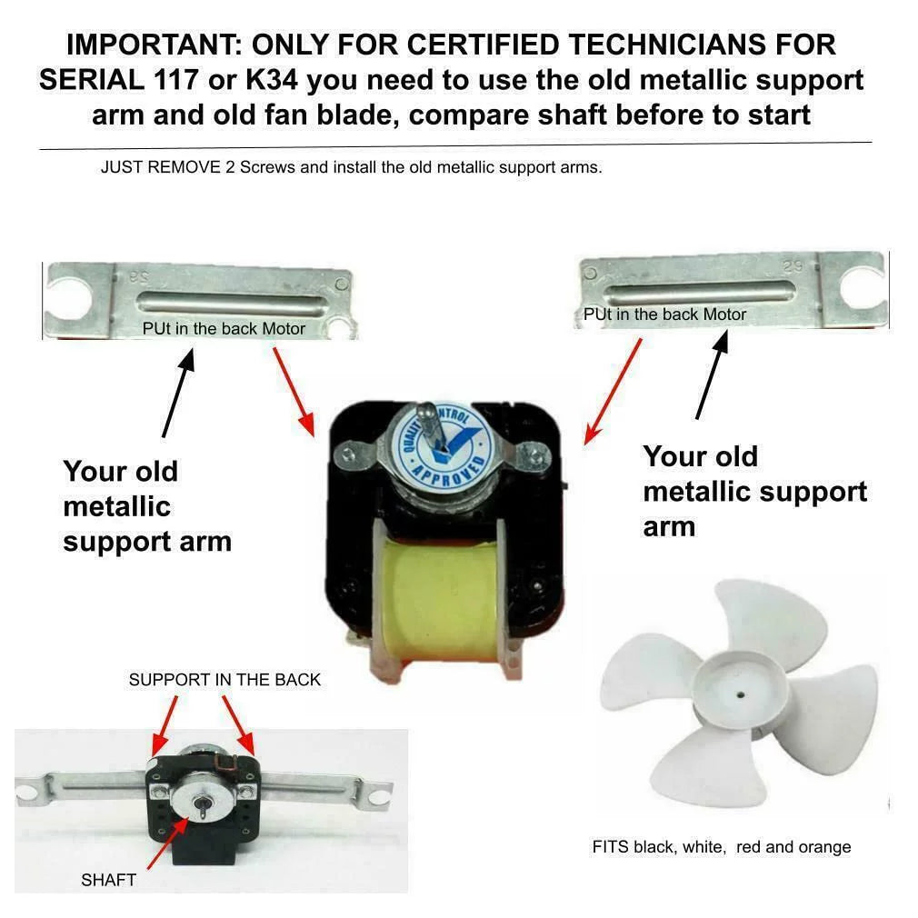 Evaporator Fan Motor Y373