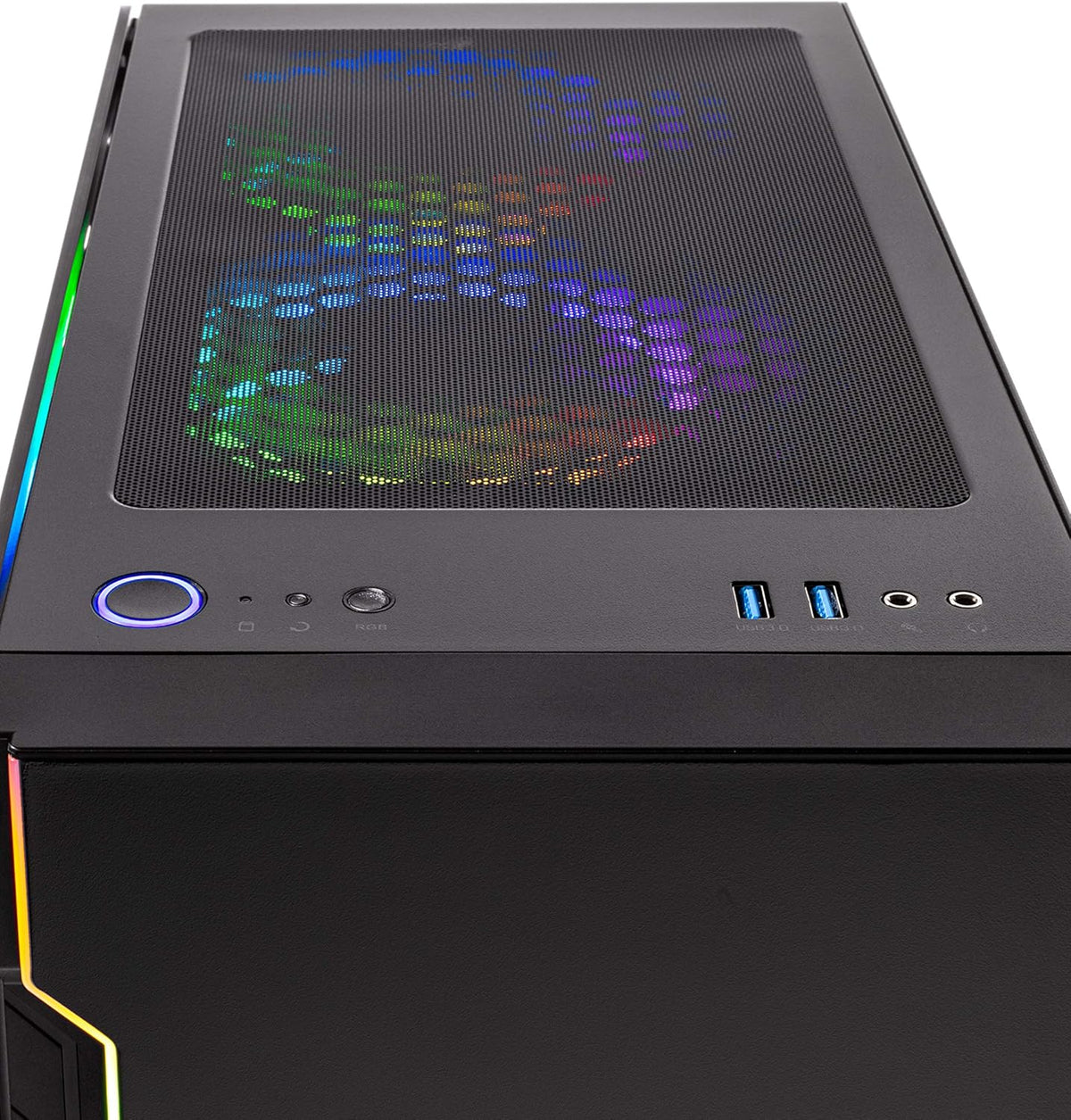 Intel Core i5 9400F 2.9GHz GTX 1650 4G 500GB SSD 8GB DDR4 3000MHz RGB Fans Windows 10 Home 64-bit 802.11AC Wi-Fi Desktop D265764