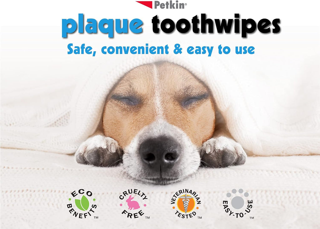 80 Wipes Dental Wipes for Cat and Dog M777535