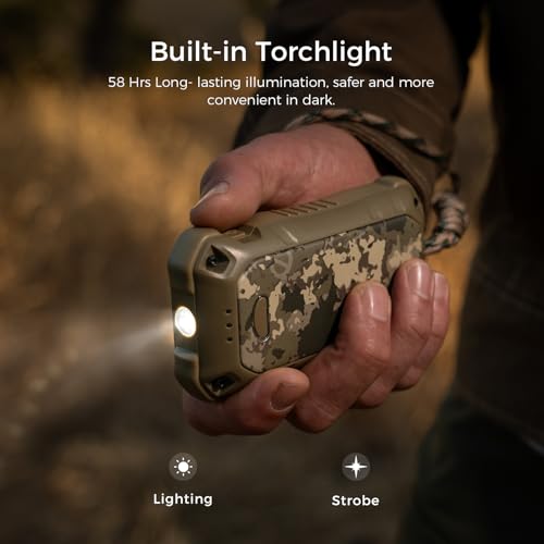 IP56 Waterproof Rechargeable 10000mAh Hand Warmer with Torchlight V5426