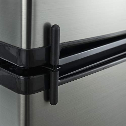 Stainless Steel 12V 2 Door RV Refrigerator 4.4 Cubic Feet K13093