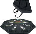 Folding Octagon Poker Table Top with Carrying Bag X20227