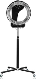 3 in 1 Professional Orbiting Hair Dryer Hair Color Processor, 110V 950W Adjustable Height Standing Salon Hair Dryers on Wheels Black P153