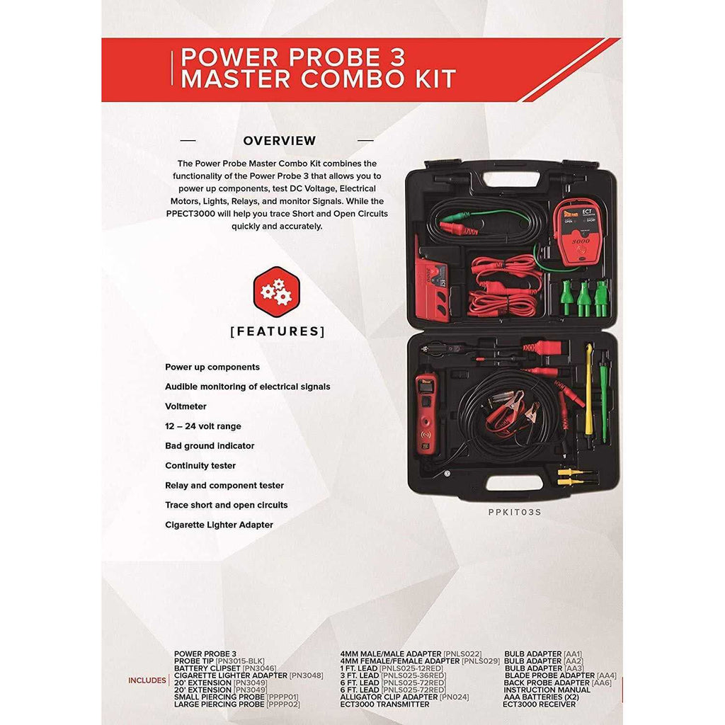 Power Probe 3 Master Kit with Ect3000 M730