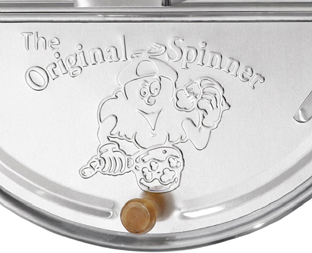6-Quart Aluminum Popcorn Popper with Hand Crank A9923
