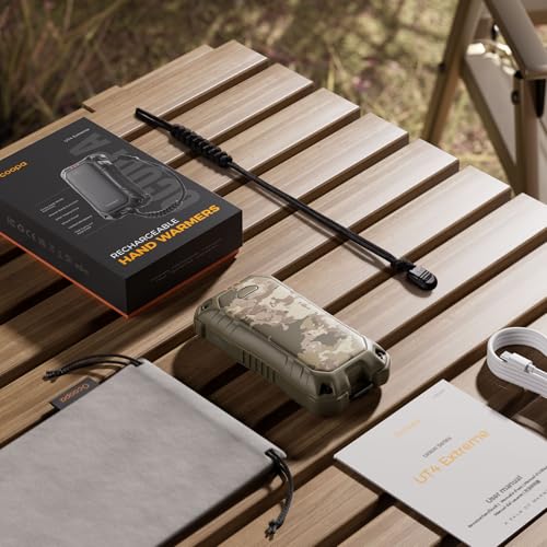 IP56 Waterproof Rechargeable 10000mAh Hand Warmer with Torchlight V5426