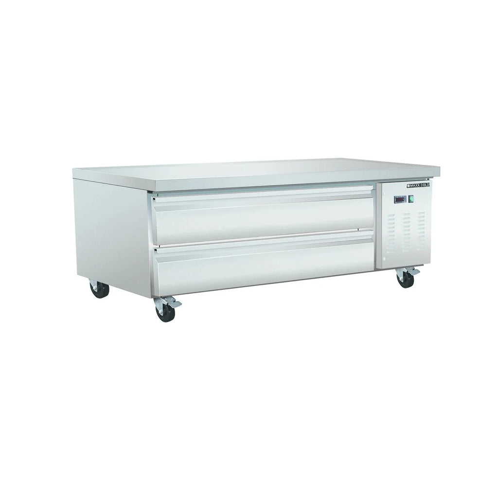 Two-Drawer Refrigerated Chef Base, 62"W, 8.8 cu. ft., Stainless Steel N60911