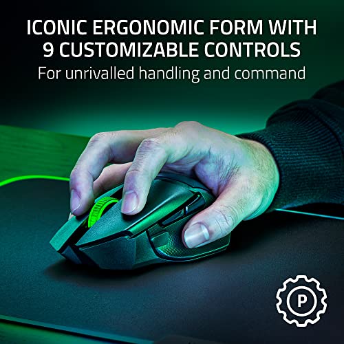 Classic Black Wireless Gaming Mouse Y688
