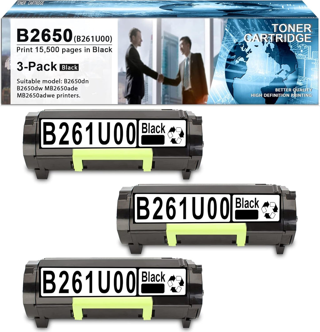 Black Toner Cartridge 3 Pack P7961