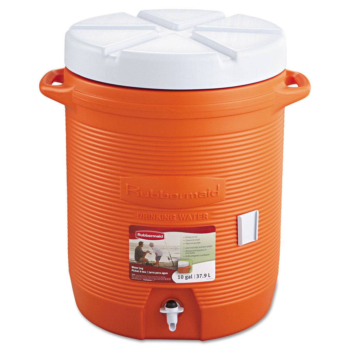 10-Gallon Water Cooler - Orange X88451
