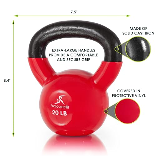 Vinyl Coated Cast Iron Kettlebells F2335