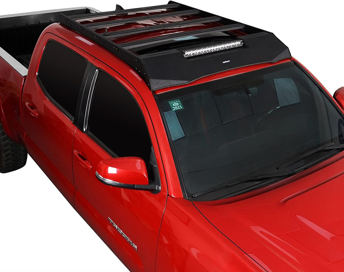 Roof Rack Basket Cargo Carrier with 100W LED Light Bar Z88667