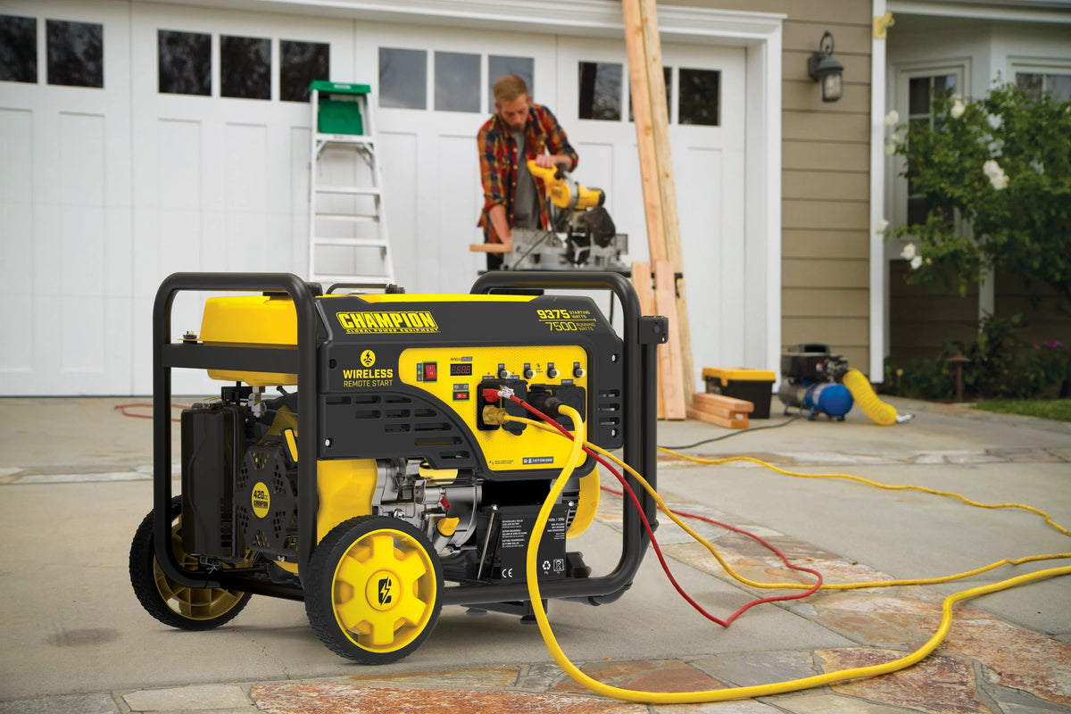 Portable Generator with Wireless Remote Start U659416