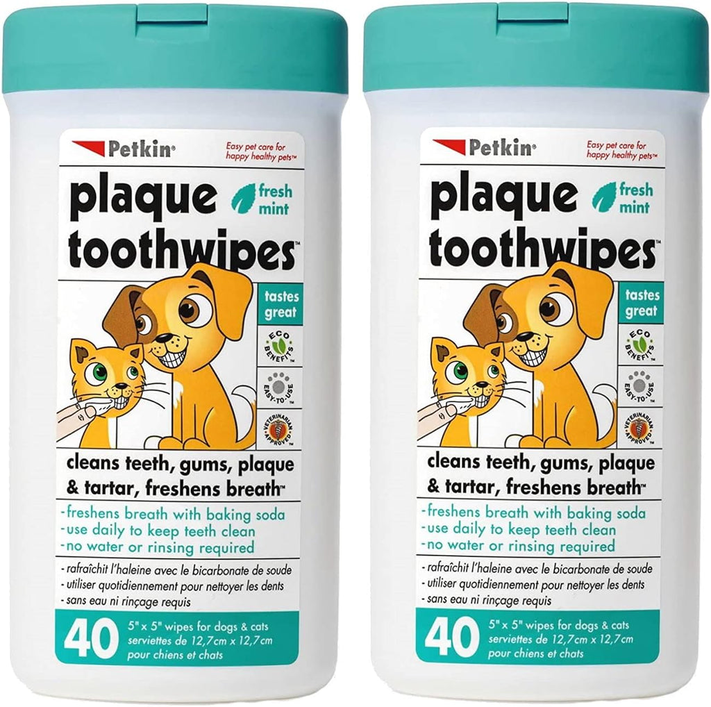 80 Wipes Dental Wipes for Cat and Dog M777535
