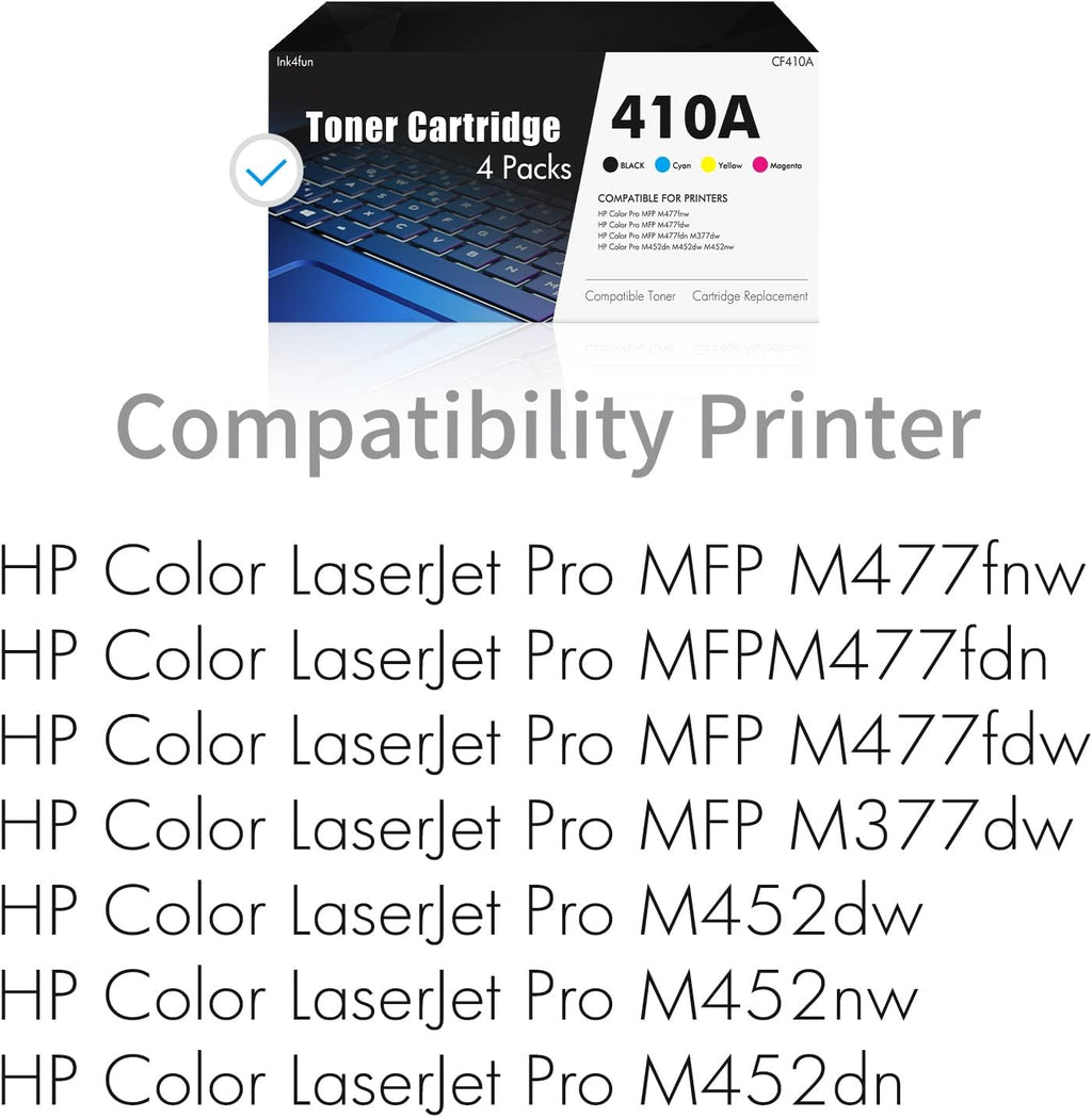 410A Toner Cartridge 4 Packs A729928