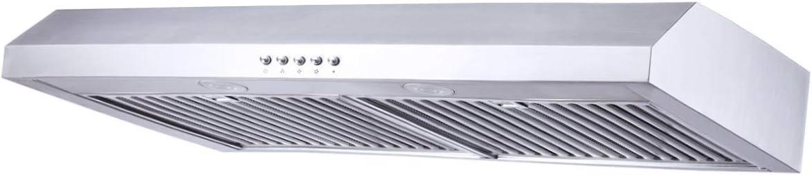 30 inch Stainless Steel Under Cabinet Range Hood with LED Lighting R697
