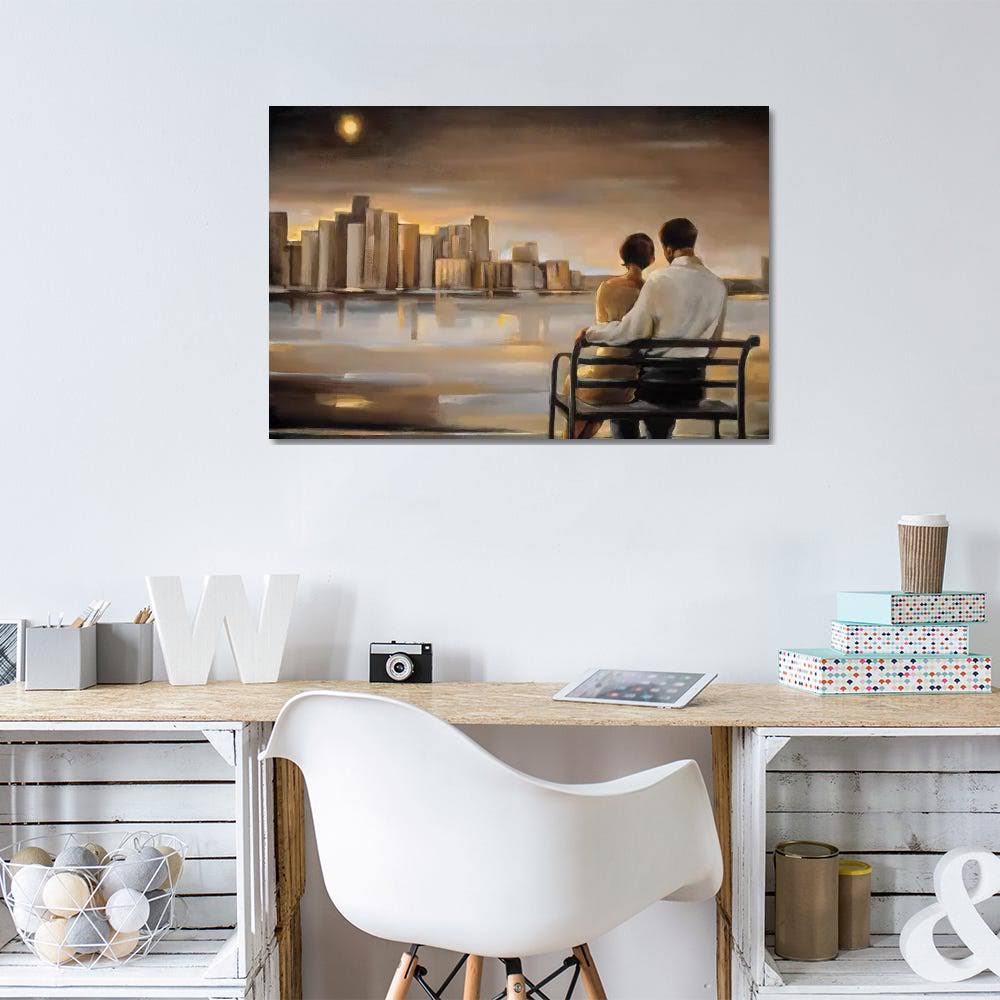 Reflections III Print on Canvas Art M426