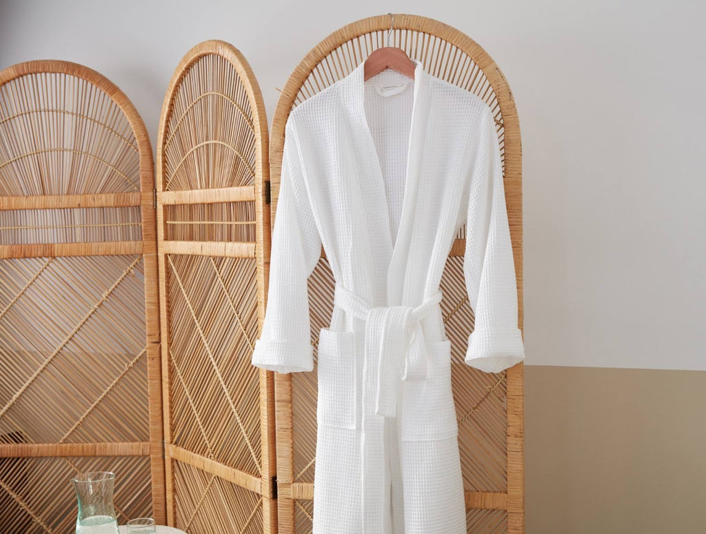 Organic Waffle Robe O619973