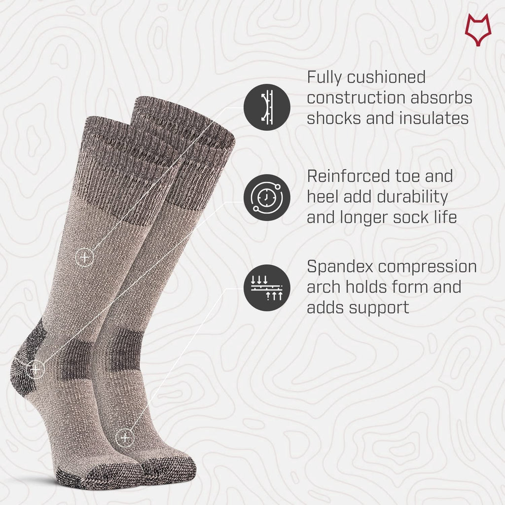 Charcoal Frontier Otc Socks D26357