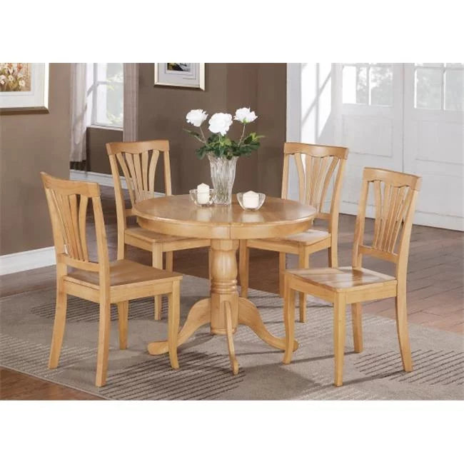 Round Kitchen Table and 4 Chairs P33348