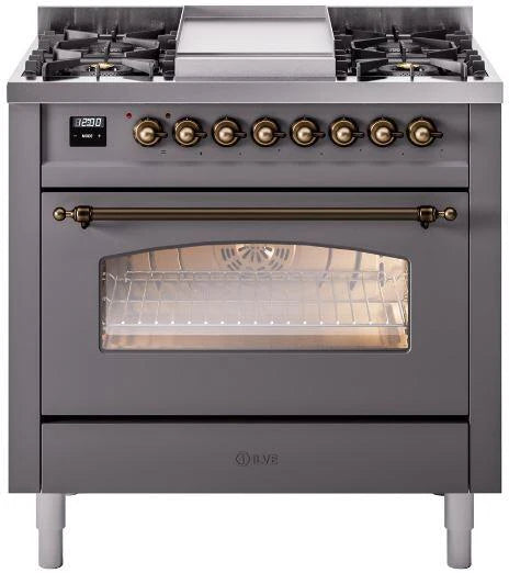 36 Dual Fuel Propane Gas Range Z208