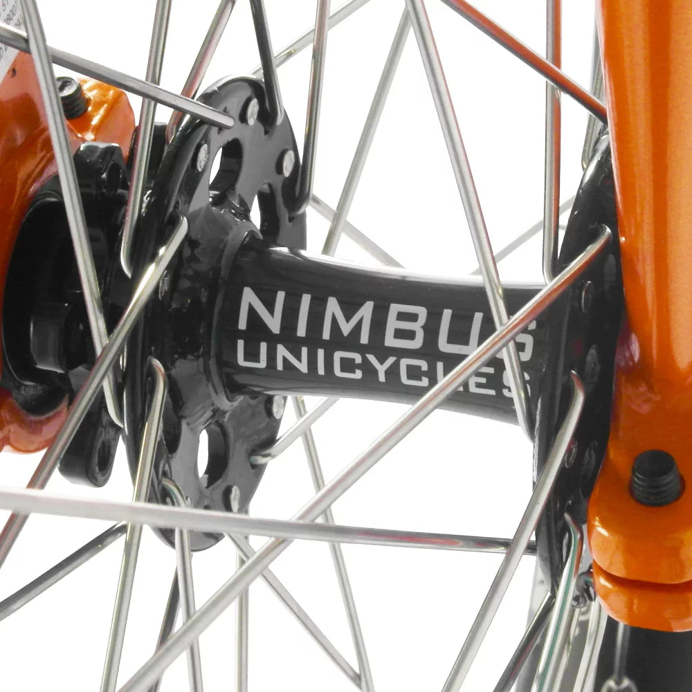 24 Inch Mountain Unicycle with ISIS Hub Orange O98108